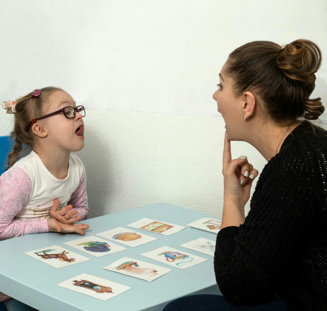 Занятия с детьми с нарушением речи