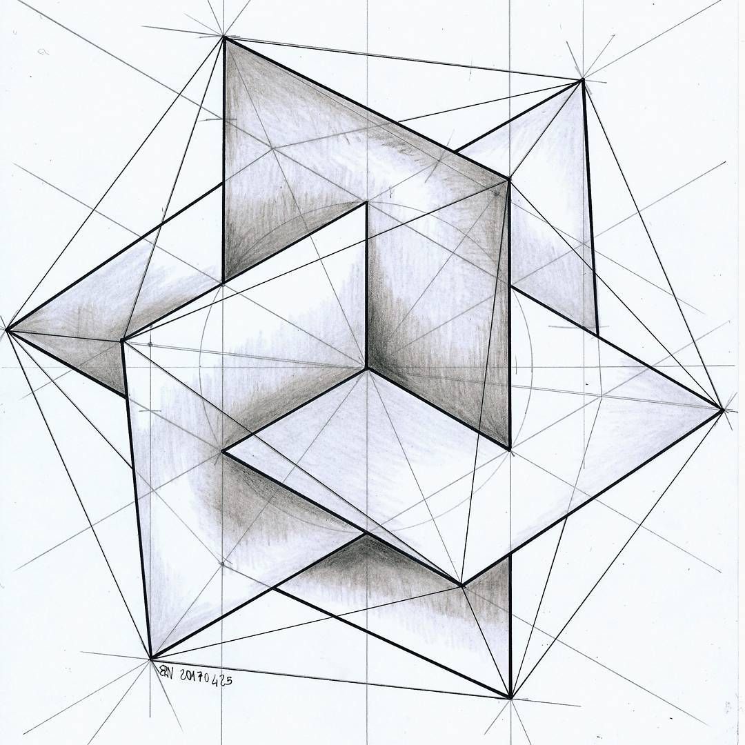 сложная геометрическая фигура - 9400398