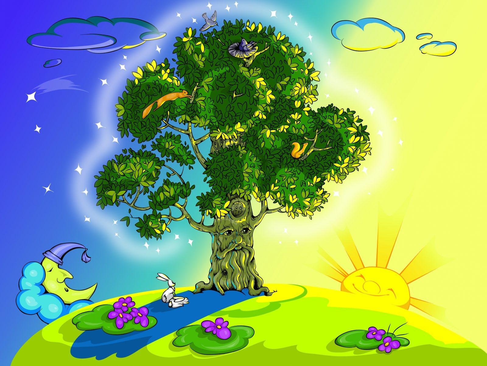 Волшебное сказочное дерево
